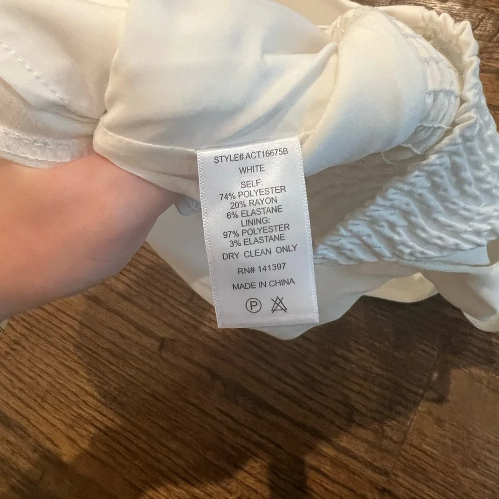 ASTR White Corset Top - Picture 4 of 4